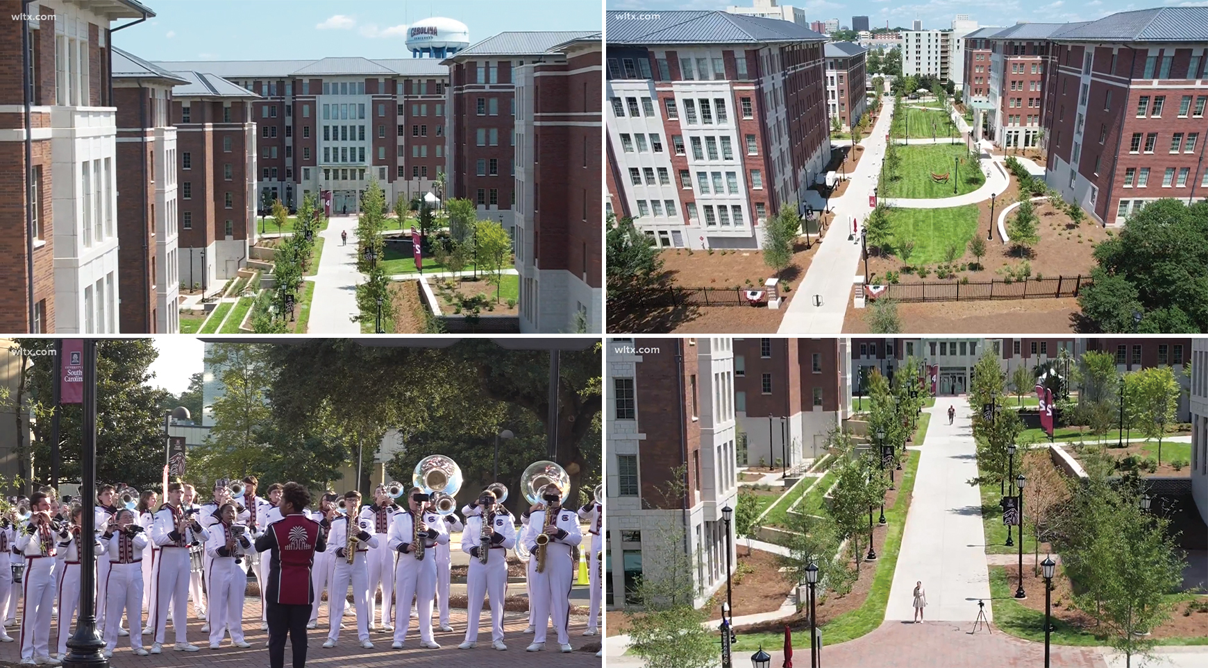 Columbia's WLTX News19 on UofSC Campus Village Grand Opening